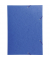 Eckspannmappe Nature Future 59507E, A3 blau Karton 600g, mit 3 Einschlagklappen