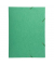 Eckspannmappe Nature Future 59515E, A3 gr&uuml;n Karton 600g, f&uuml;r ca. 100 Blatt, mit 3 Einschlagklappen