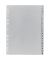 Kunststoffregister Forever 1720B, A bis Z, A4, 130µm, graue Taben, 20-teilig