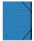 Ordnungsmappe 540702E, 1-7, blau, A4, 7 F&auml;cher