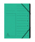 Ordnungsmappe 540703E, 1-7, gr&uuml;n, A4, 7 F&auml;cher