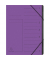 Ordnungsmappe 540708E DIN A4 7Fächer Karton violett