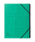 Ordnungsmappe 541203E, 1-12, gr&uuml;n, A4, 12 F&auml;cher