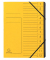 Ordnungsmappe 541209E, 1-12, gelb, A4, 12 F&auml;cher