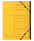 Ordnungsmappe 541209E A4 12 Fächer Karton gelb