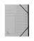Ordnungsmappe 541211E, 1-12, grau, A4, 12 F&auml;cher