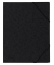 Eckspannmappe Premium-Colorspan-Serie 555411E, A4 schwarz Karton 355g, f&uuml;r ca. 200 Blatt  (80 g/m&sup2;)