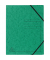 Eckspannmappe 555413E, A4 gr&uuml;n Karton 355g, f&uuml;r ca. 200 Blatt