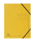 Eckspannmappe Premium-Colorspan-Serie 555419E, A4 gelb Karton 355g, f&uuml;r ca. 200 Blatt  (80 g/m&sup2;)
