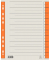 Trennblätter 381459B A4 chamois/orange 230g Karton