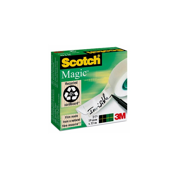 Scotch Klebeband Magic Tape 810 19mm x 33m transparent 