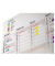 Haftmarker 6835CBEU, Mini, 11,9x43,2mm, 5-farbig sortiert, ohne, Z-Notes, rechteckig