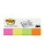 Haftmarker 670-4N, Notes Markers, 20x38mm, 4-farbig sortiert, ohne, rechteckig