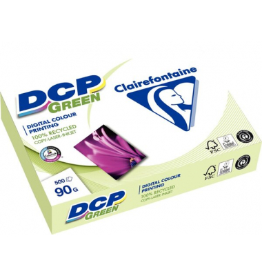 Recyclingpapier DCP Green 50014SC A4 90g wei&szlig; 100er Wei&szlig;e 