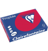 Kopierpapier Trophee 1218C kirschrot intensiv A4 120g