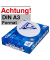 Kopierpapier Clairalfa 2619C A3 160g hochweiß 