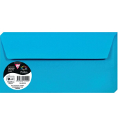 Designbriefumschlag Pollen 5555C, Din Lang, haftklebend, 120g, karibikblau