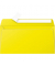 Designbriefumschlag Pollen 5565C, Din Lang, haftklebend, 120g, sonnengelb