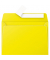 Designbriefumschlag Pollen 5566C, C6, haftklebend, 120g, gelb