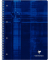 Collegeblock 68225C, Lineatur 25 / liniert, A4, 90g, blau, 80 Blatt