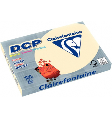 Kopierpapier DCP 6824C elfenbein A4 120g 250 Blatt