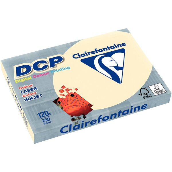 3329680682403 - Kopierpapier DCP 6824C elfenbein A4 120g 250 Blatt 3329680682403 Clairefontaine