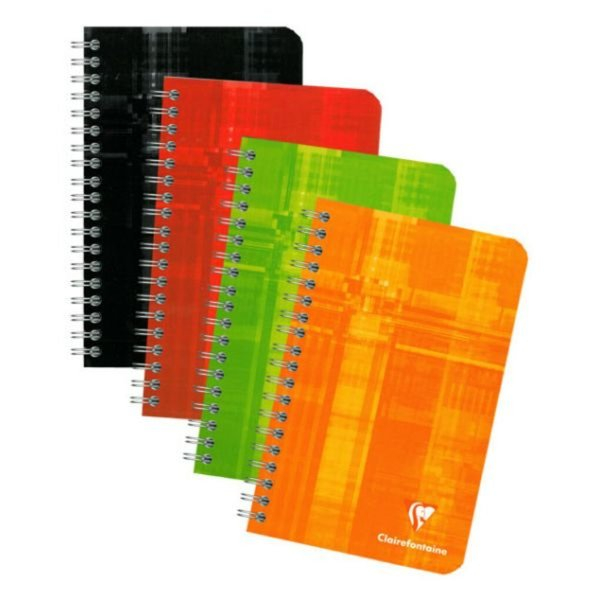 3329680860207 - Notizbuch 8602C Clairalfa farbig sortiert 11x17cm kariert 90g 90 Blatt   180 Seiten 3329680860207 Clairefontaine