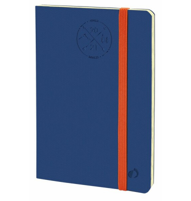Wochenkalender 1W/2S blau, Horizontal 24 SD, 2-farbig rot/grau, 16 Monate