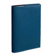 Buchkalender 016613Q, Pre 777, stahlblau, 210x270x12mm (21x27cm), 2024