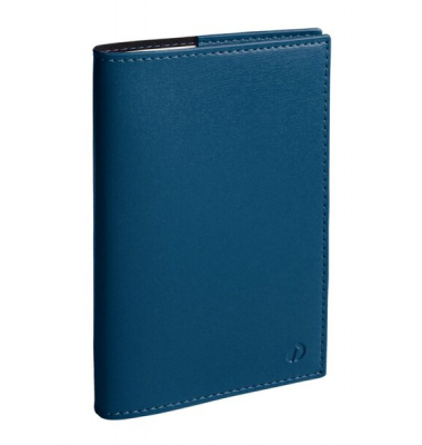 Buchkalender 016613Q, Pre 777, stahlblau, 210x270x12mm (21x27cm), 2024
