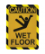 Magnetrahmen Safety Line 194974 DIN A4 PVC ge/sw