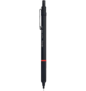 rapid PRO Feinminenstift matt schwarz,0,5 mm,Griffzone gefräst
