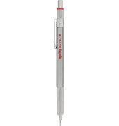 Rotring 600 Feinminenstift 0,7mm Das Original, silber.