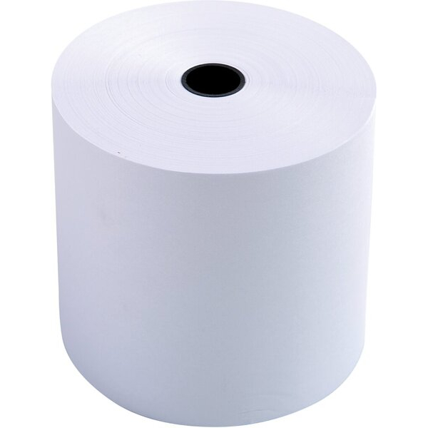 3547867680114 - Addirolle 76 mm x 55 m 1-lagig weiß Durchmesser 80 mm für Kassen 3547867680114 10 Stück