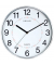 Wanduhr Aria 400094280 28,5cm Kunststoff metallgrau