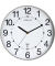 Wanduhr WAVE 400094562 +Batterien metallgrau