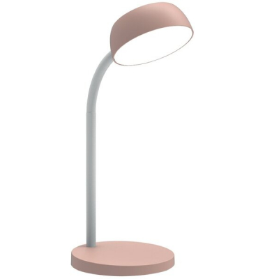 TAMY LED Schreibtischleuchte,hellrosa hellrosa, mit biegbarem Arm