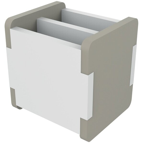 3595560034901 - Unilux KUBE Stifthalter grau aus PET-Recyclingmaterial 3595560034901 HAMELIN