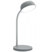 TAMY LED Schreibtischleuchte,lichtgrau lichtgrau, mit biegbarem Arm