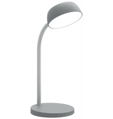 TAMY LED Schreibtischleuchte,lichtgrau lichtgrau, mit biegbarem Arm