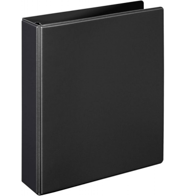 Ringbuch Comfort 1159080, A5 2 Ringe 25mm Ring-Ø PVC schwarz