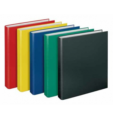 Ringbuch Basic ohne 1141000, A4 2 Ringe 25mm Ring-Ø Polypropylen (PP) farbig sortiert