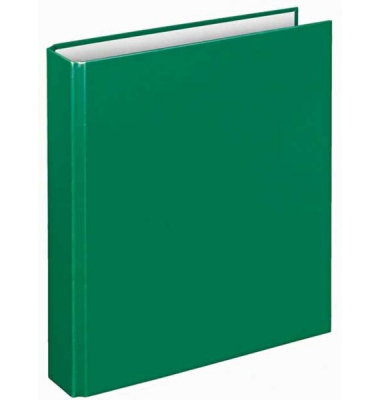 Ringbuch Basic 1151040, A5 2 Ringe 25mm Ring-Ø PP grün