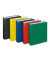 Ringbuch Basic 1153000, A5 4 Ringe 25mm Ring-Ø PP sortiert