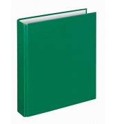 Ringbuch Basic 1153040, A5 4 Ringe 25mm Ring-Ø PP grün