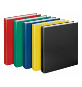Ringbuch Basic ohne 1143000, A4 4 Ringe 25mm Ring-Ø Polypropylen farbig sortiert