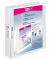 Präsentationsringbuch VELODUR® 4148190, A4 4 Ringe 30mm Ring-Ø Pappe/PP-Folie, 2 Außentaschen, weiß