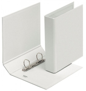Präsentationsringbuch VELODUR® 4157390, A5 2 Ringe 30mm Ring-Ø Polypropylen, 2 Außentaschen, weiß