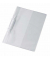 Schnellhefter VELOFORM 4744000, A4, farblos-transparent, Kunststoff, 80g, Vorderdeckel transparent