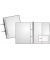Schnellhefter VELOFORM 4744000, A4, farblos-transparent, Kunststoff, 80g, Vorderdeckel transparent